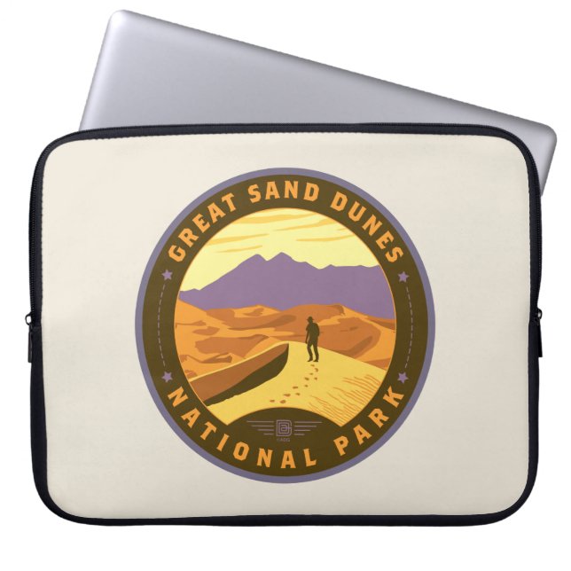 Funda Para Portátil Parque nacional Grandes Dunas de Arena (Frente)
