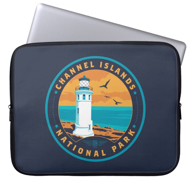 Funda Para Portátil Parque nacional Islas del Canal (Frente)