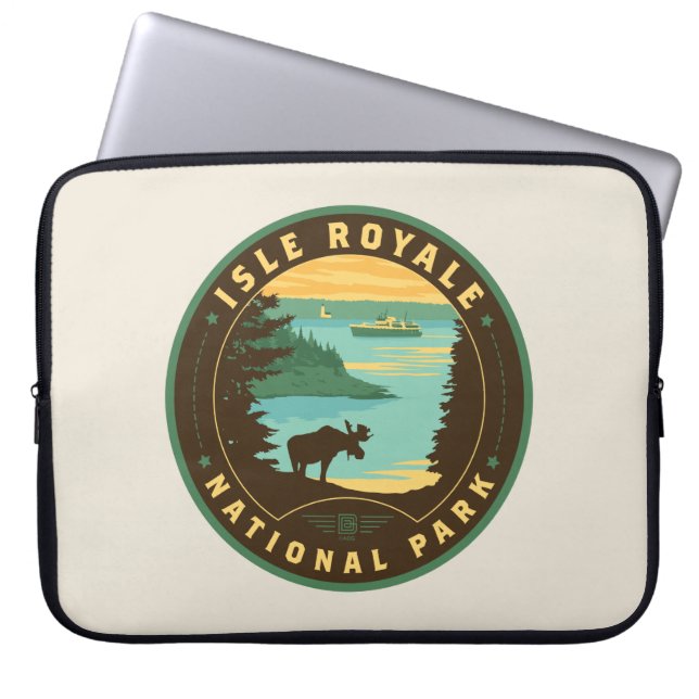 Funda Para Portátil Parque nacional Isle Royale (Frente)