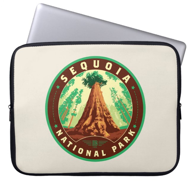 Funda Para Portátil Parque nacional Sequoia (Frente)