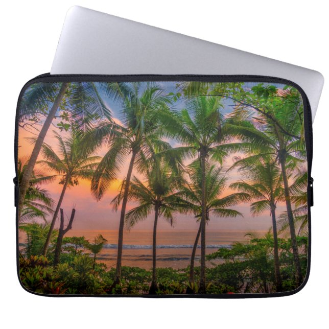 Funda Para Portátil Parque nacional tropical de la playa el | (Frente)