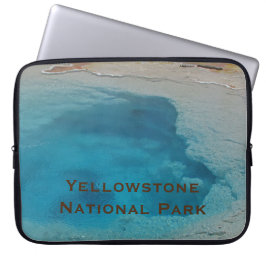 Funda Para Portátil Parque nacional Yellowstone Foto Blue Hot Springs