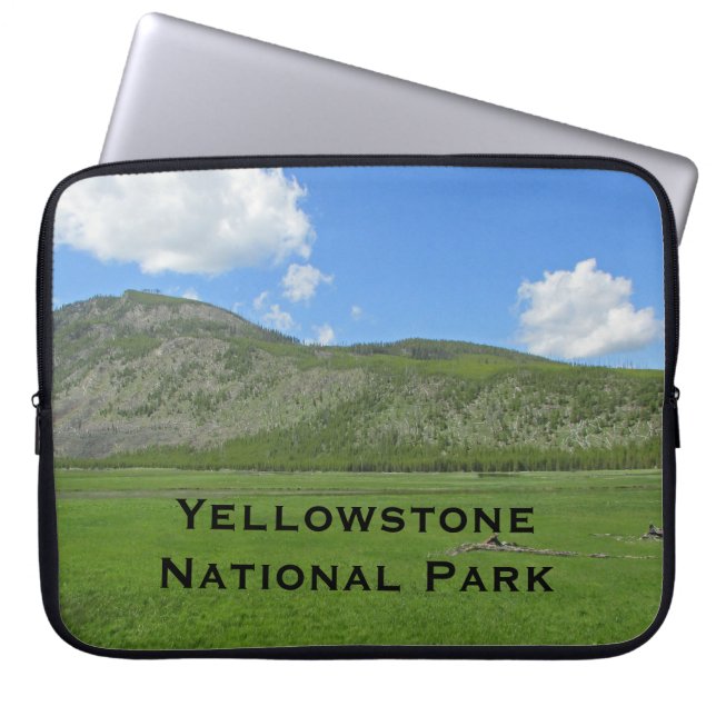 Funda Para Portátil Parque nacional Yellowstone Foto del paisaje Wyomi (Frente)
