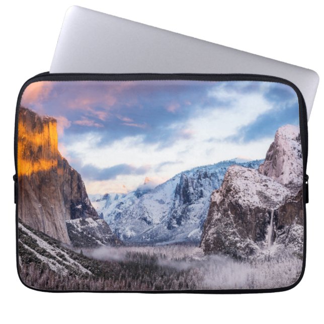 Funda Para Portátil Parque Nacional Yosemite, California (Frente)