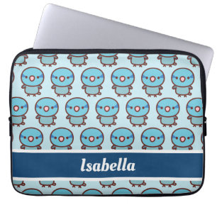 Funda Para Portátil Parroquia azul masculina del Pacífico