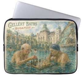 Funda Para Portátil Partida de ajedrez Baños Gellert Budapest Hungría