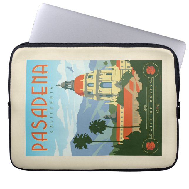 Funda Para Portátil Pasadena, CA (Frente)