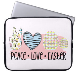 Funda Para Portátil Pascua de amor por la paz