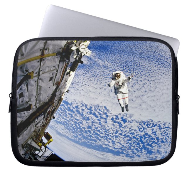 Funda Para Portátil Paseo espacial de astronauta (Frente)