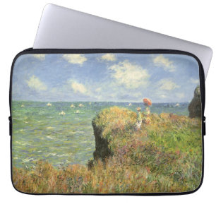 Funda Para Portátil Paseo por el acantilado en Pourville de Claude Mon