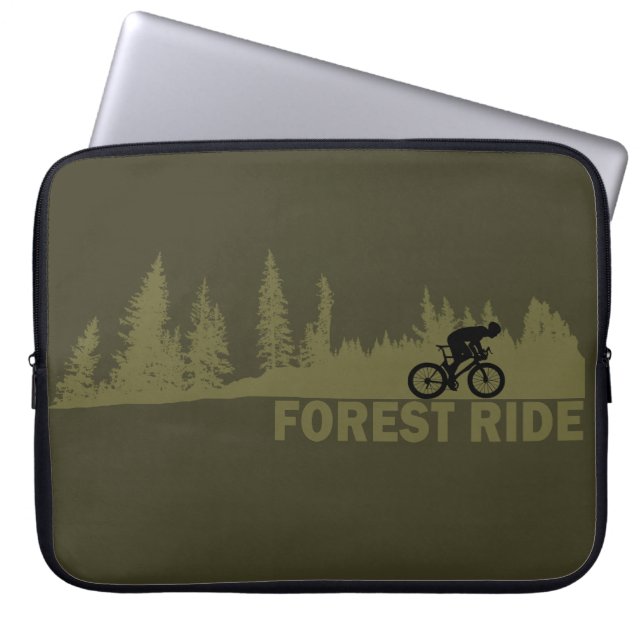 Funda Para Portátil paseo por el bosque (Frente)