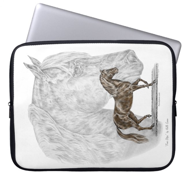 Funda Para Portátil Paso Fino Horse Art (Frente)