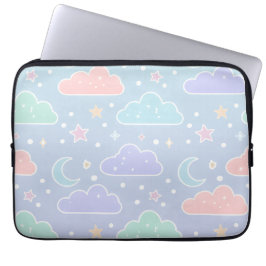 Funda Para Portátil Pastel Cloud Aesthetic Laptop Sleeve