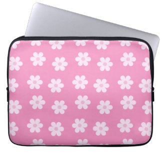 Funda Para Portátil Pastel Daisies Pink