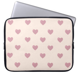 Funda Para Portátil Pastel Love Hearts