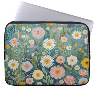 Funda Para Portátil Pastel Meadow Bliss