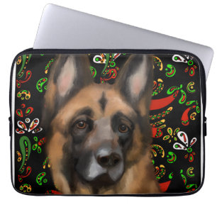 FUNDA PARA PORTÁTIL PASTOR ALEMÁN      