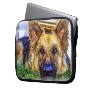 Funda Para Portátil Pastor alemán