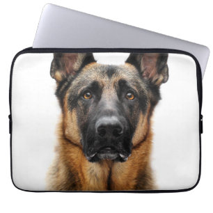 Funda Para Portátil Pastor alemán sentado