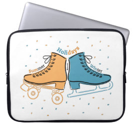 Funda Para Portátil Patines de mi vida ・ Vacaciones ・