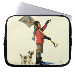 Funda Para Portátil Pato cuchara de la nieve