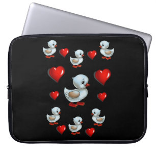 Funda Para Portátil Pato de la manga del portátil