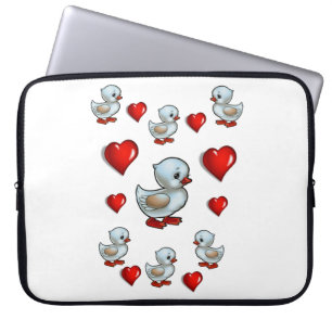 Funda Para Portátil Pato de la manga del portátil
