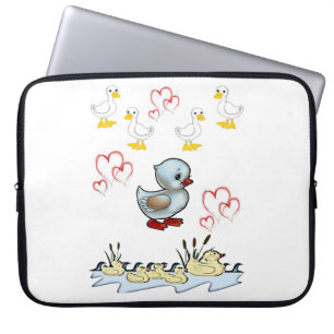 Funda Para Portátil Pato de la manga del portátil