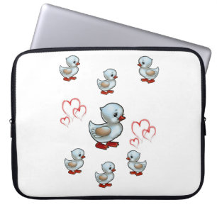 Funda Para Portátil Pato de la manga del portátil