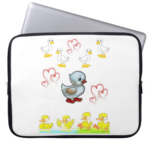 Funda Para Portátil Pato de la manga del portátil