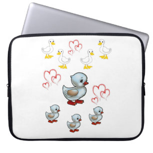 Funda Para Portátil Pato de la manga del portátil