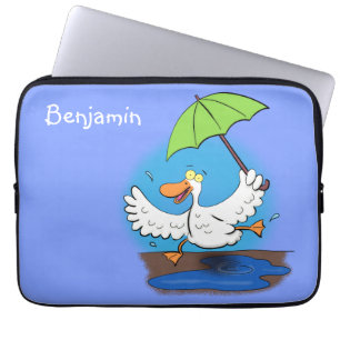 Funda Para Portátil Pato gracioso con personalizado bailarín de paragu