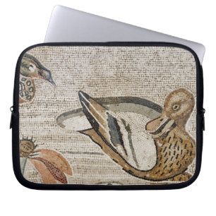 Funda Para Portátil Pato y pájaro, mosaico del Nilo, casa del fauno