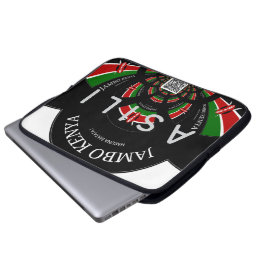 Funda Para Portátil Patrimonio de Kenia: Asili (Origen) Personalizable