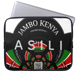 Funda Para Portátil Patrimonio de Kenia: Asili (Origen) Personalizable