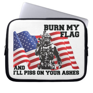 Funda Para Portátil Patriota americano
