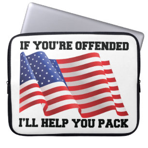 Funda Para Portátil Patriota estadounidense