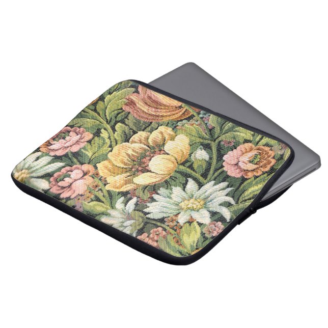 Funda Para Portátil Patrón 2 del sofá de la abuela (Superior anverso)