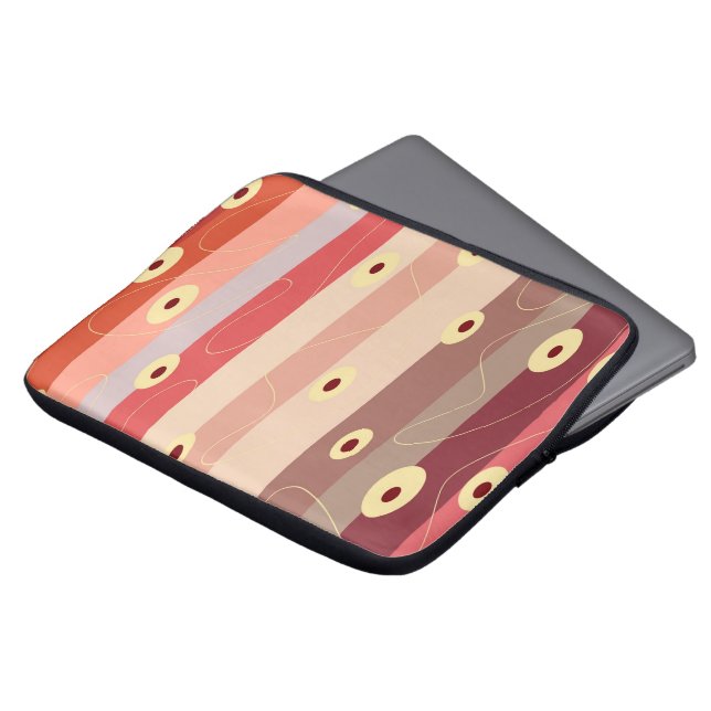 Funda Para Portátil Patrón abstracto (Superior anverso)