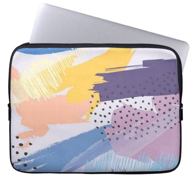 Funda Para Portátil Patrón abstracto (Frente)