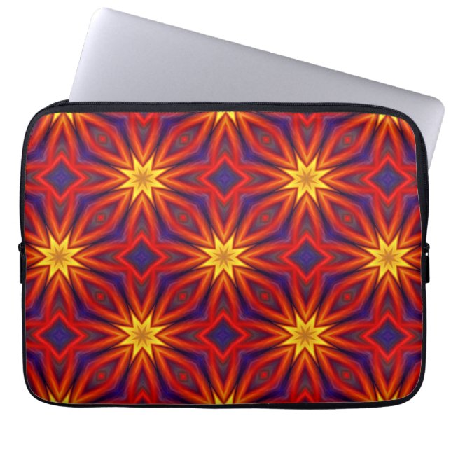 Funda Para Portátil Patrón abstracto colorido (Frente)