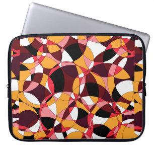 Funda Para Portátil patrón abstracto de color fresco en colores cálido