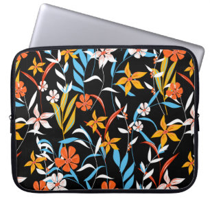 Funda Para Portátil Patrón abstracto de tendencia sin fisuras con colo