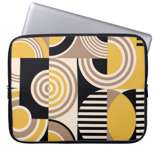 Funda Para Portátil Patrón abstracto geométrico moderno. Diseño de cos