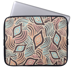 Funda Para Portátil Patrón abstracto sin inconvenientes con la imagen 