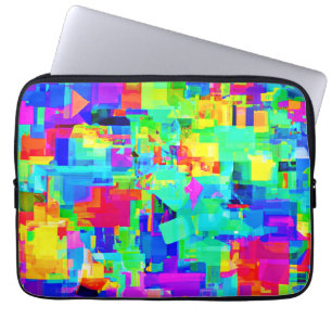 Funda Para Portátil Patrón abstracto vibrante