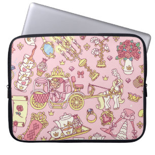 Funda Para Portátil Patrón abstracto vintage sin fisuras. Pequeño y si