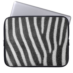 Funda Para Portátil Patrón animal de cebra fur
