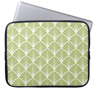 Funda Para Portátil Patrón Art Deco Geométrico Sin Margen. Resumen