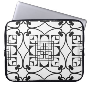 Funda Para Portátil Patrón Art Déco Sin Maravillas. Bba minimalista vi